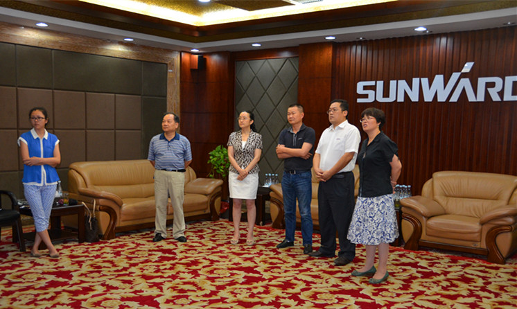 民盟湖南省委领导莅临平博在线智能考察交流