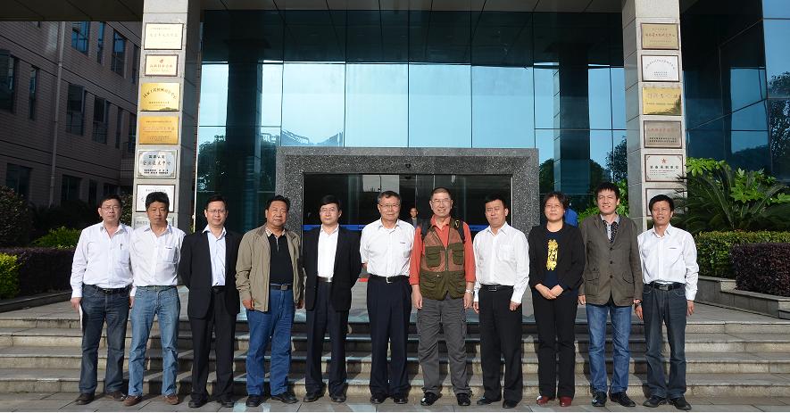盾构及掘进技术国家重点实验室陈馈主任一行莅临平博在线智能考察交流