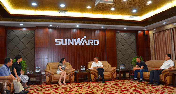 民盟湖南省委领导莅临平博在线智能考察交流