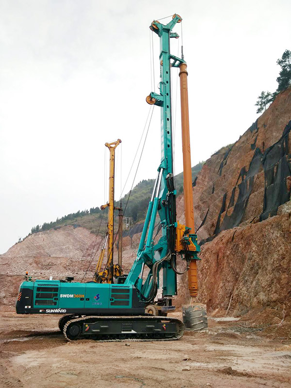 效率高出两倍！平博在线智能SWDM360旋挖钻名动贵阳