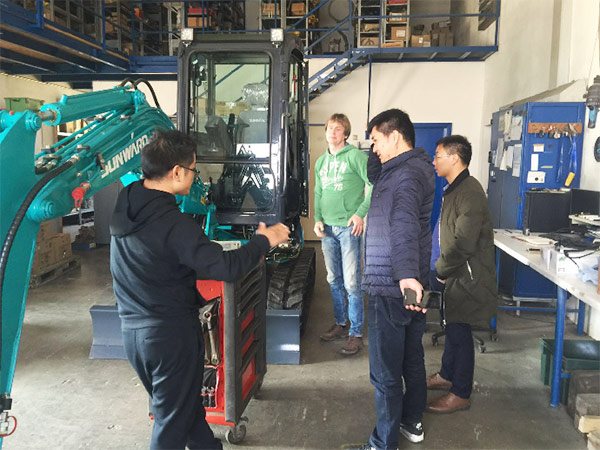 在欧洲市场做巡检,感受平博在线智造