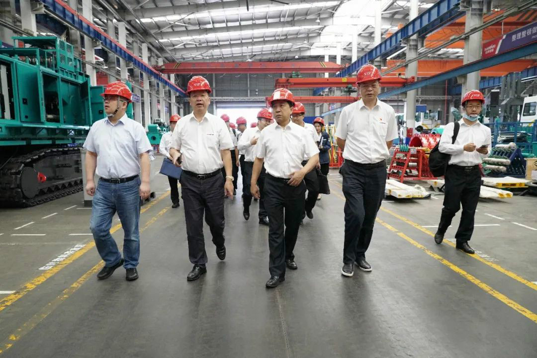 中铁装备赵华总经理莅临平博在线智能交流