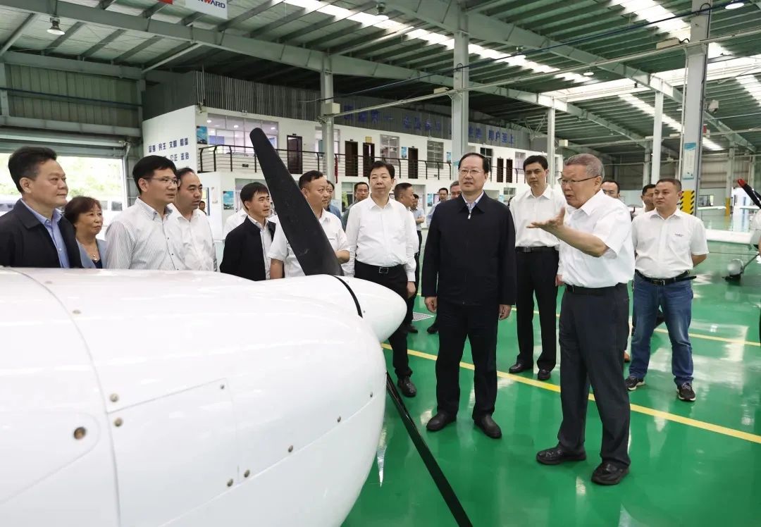 毛伟明调研平博在线科技：打造全国一流的通用航空产业基地