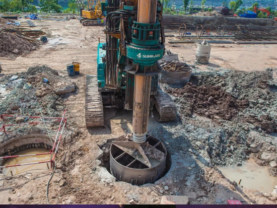 3.5米直径高效入岩，他携平博在线智能旋挖名动山城