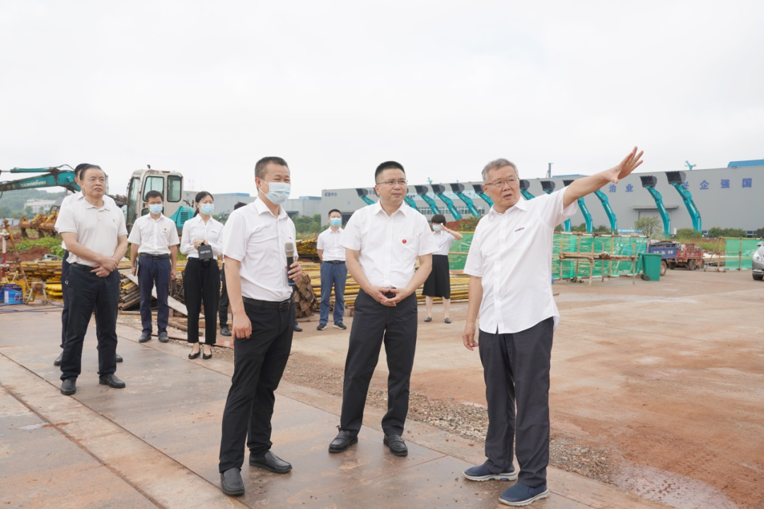 长沙市委常委、市纪委书记胡卫兵考察调研平博在线智能