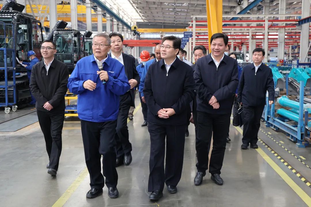 湖南省副省长隋忠诚调研平博在线智能