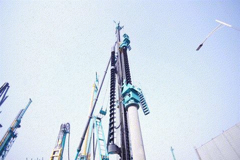 植桩奇兵！平博在线智能开启大直径预制桩施工全新探索实践