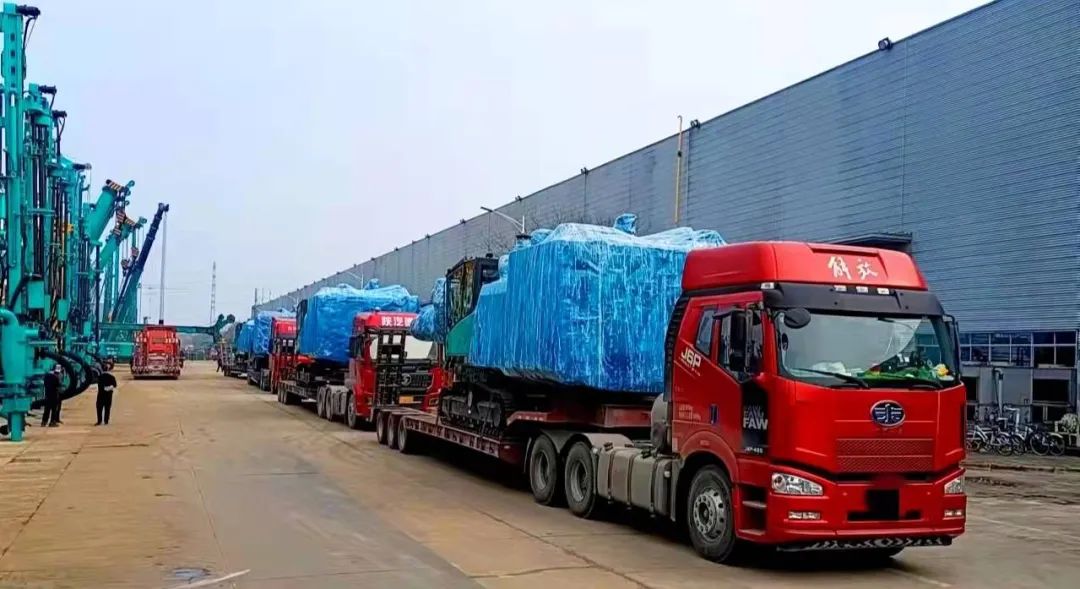 开门红!平博在线智能凿岩设备实现新年首单发货