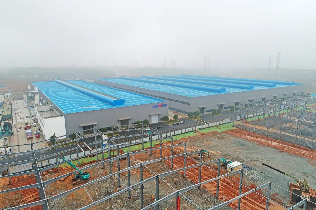 加大项目推进力度!平博在线工业城三期工程项目火热复工