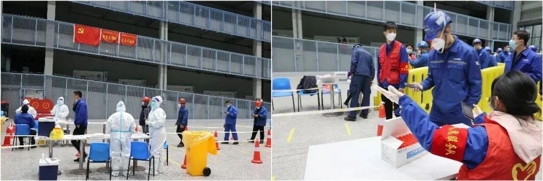 抗疫先锋在行动!平博在线智能志愿者助力核酸采样