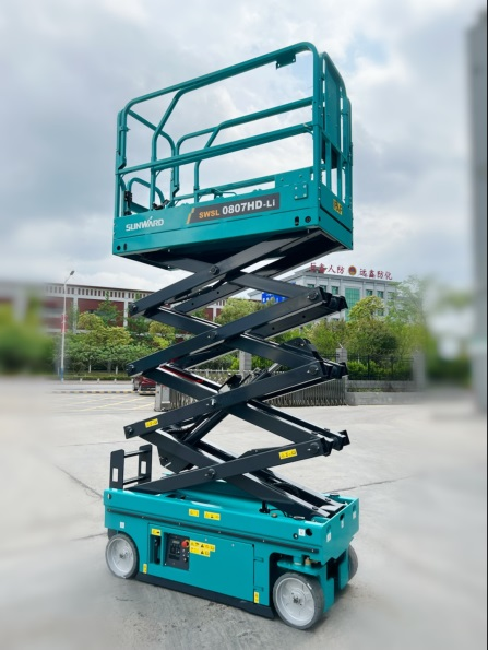 与“锂”相约,助力“双碳”!平博在线智能全系列锂电剪叉式高空作业平台全面进军市场