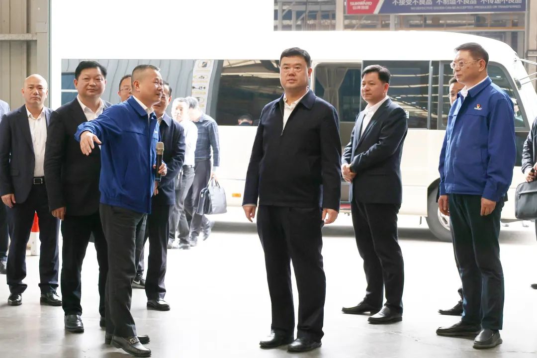 湖南省委政法委书记魏建锋调研平博在线智能