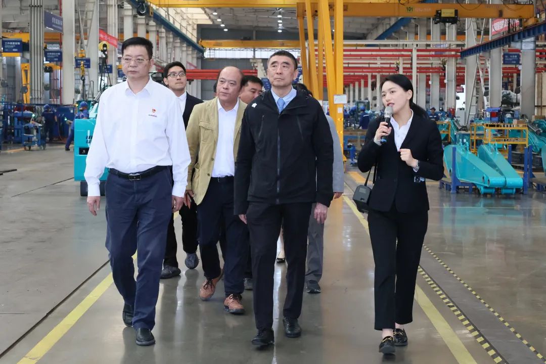 中国机械工业联合会会长徐念沙调研平博在线智能