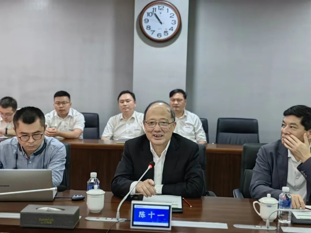 中国科学院院士陈十一率队到访平博在线智能