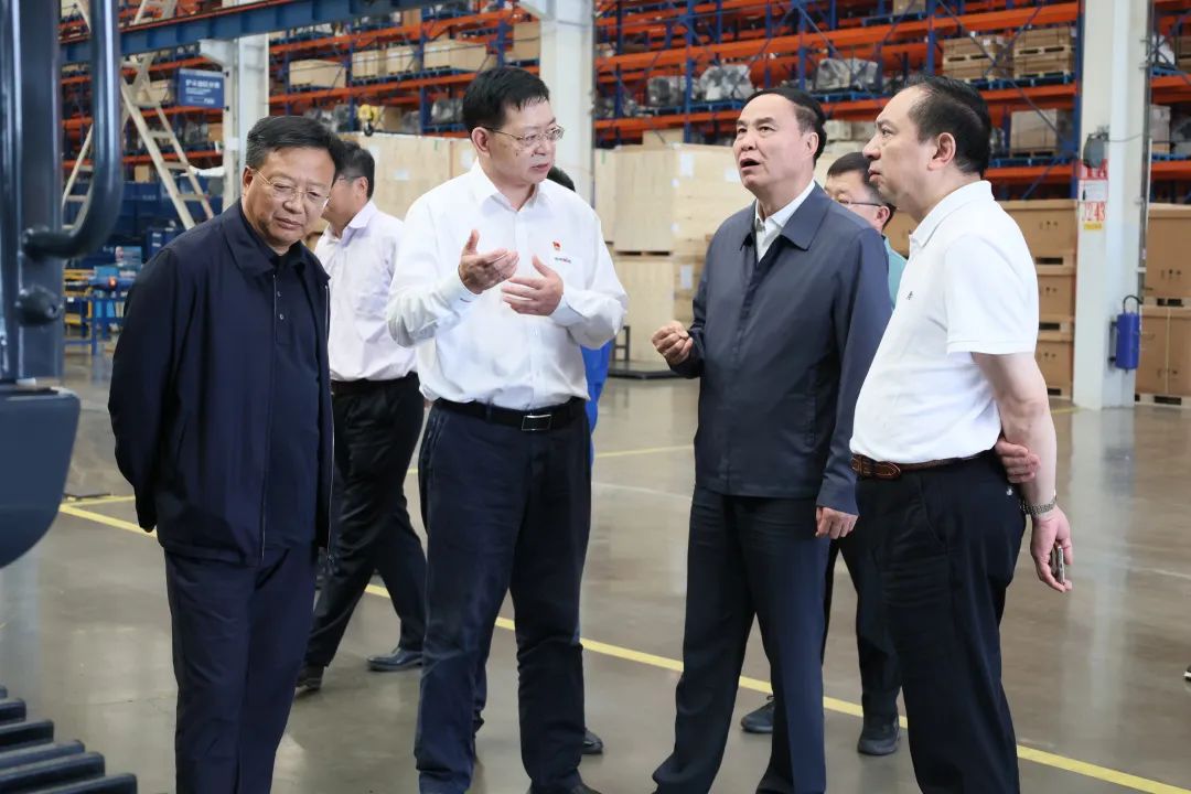 李文荣调研平博在线智能