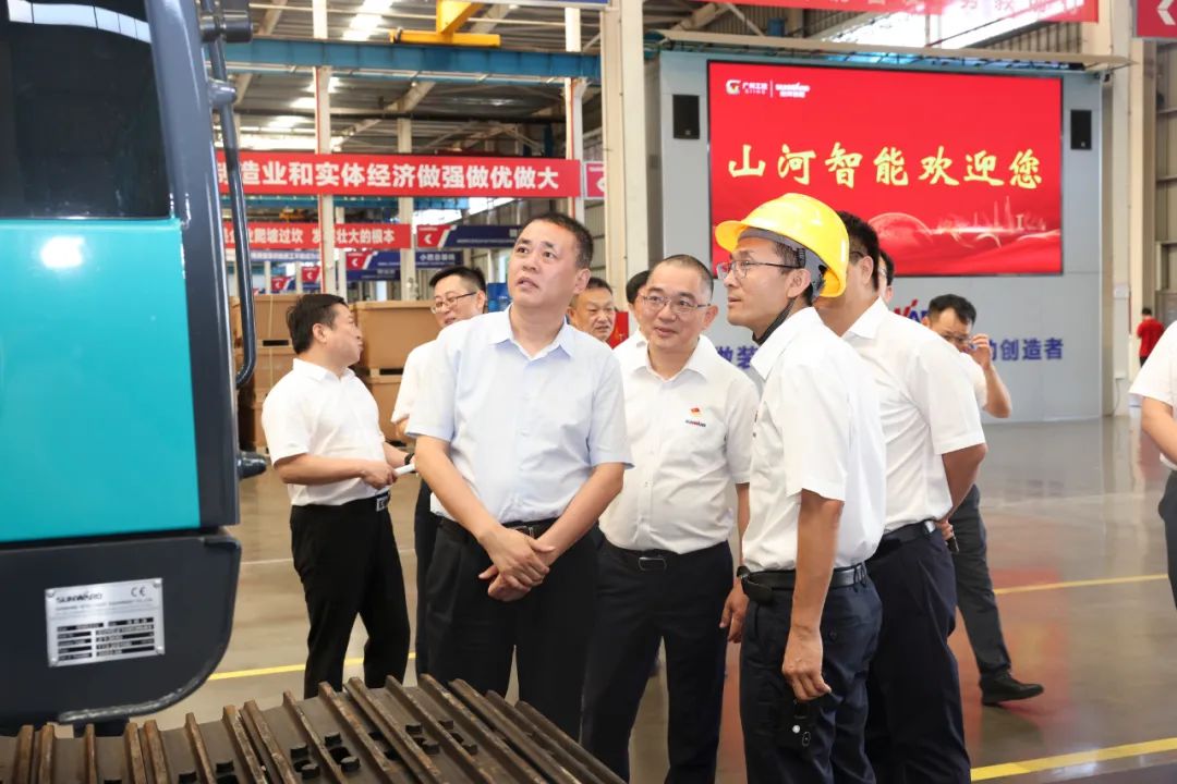 中铁城建集团党委书记、董事长申景涛到访平博在线智能