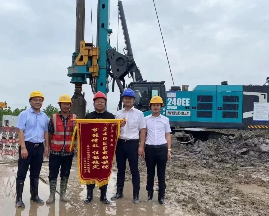 “零故障”“低能耗”！平博在线智能增程式电动旋挖钻机惊艳首秀