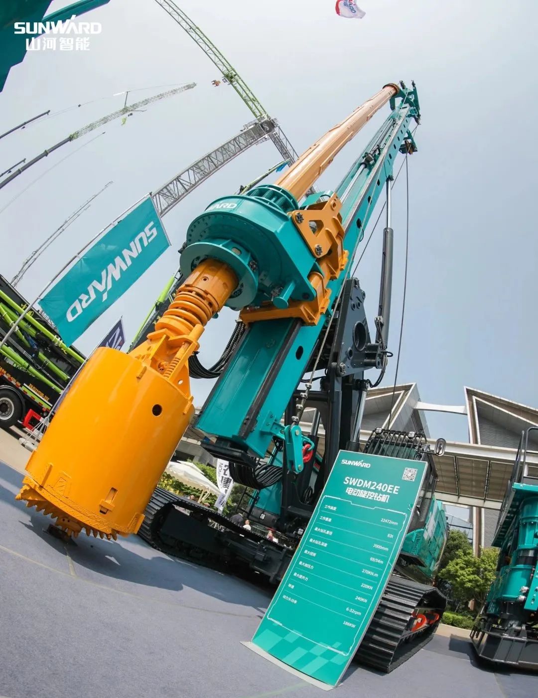 “零故障”“低能耗”！平博在线智能增程式电动旋挖钻机惊艳首秀