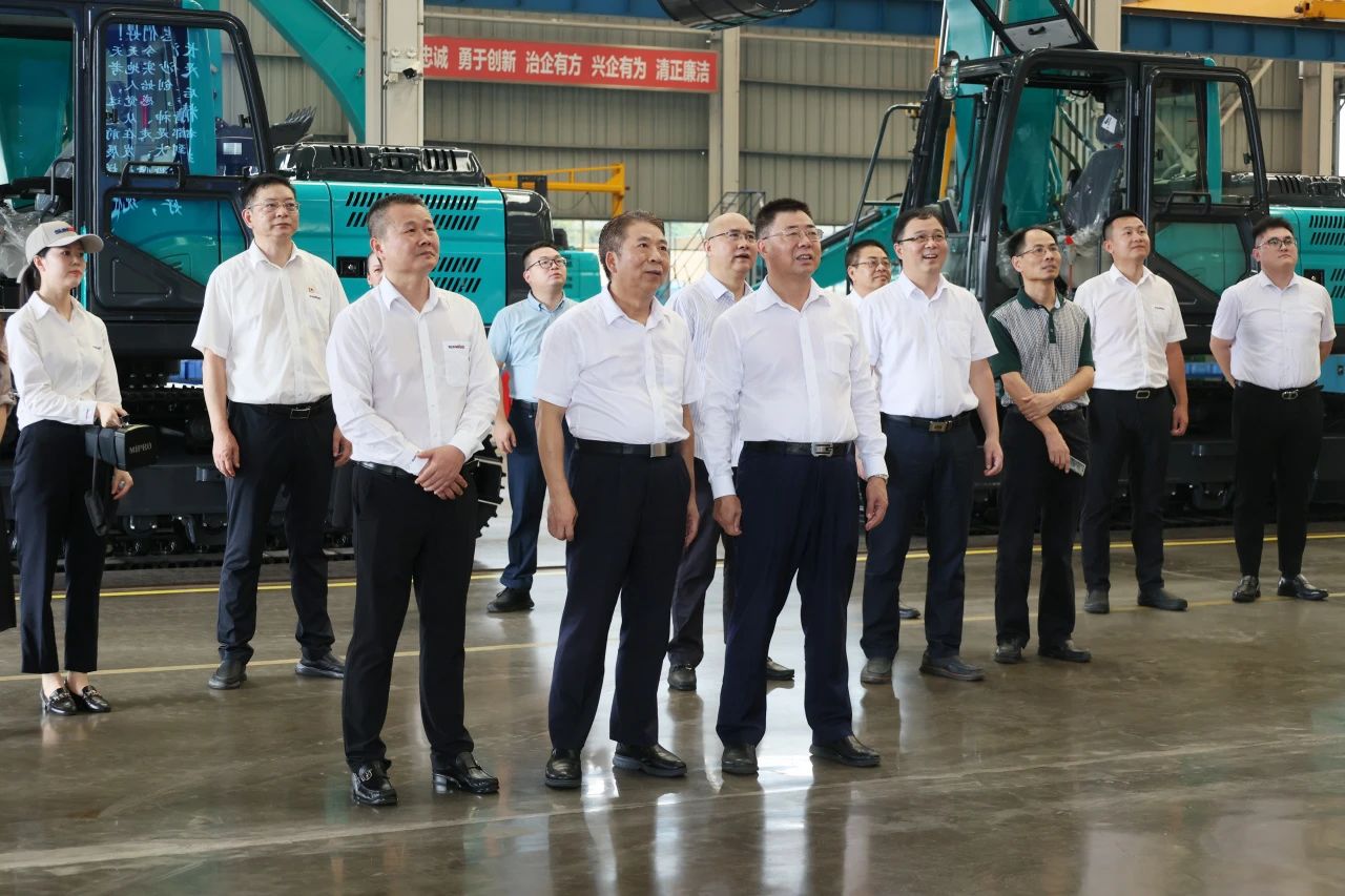 两家世界500强企业董事长同访平博在线智能