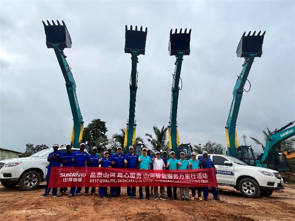 品质平博在线，用心服务！平博在线智能服务万里行活动走进非洲加纳