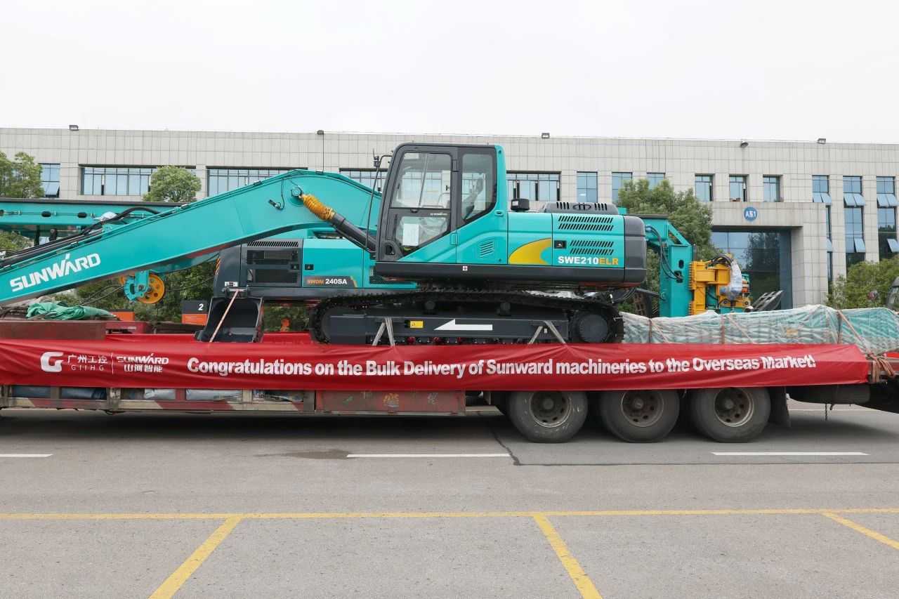 持续进军国际市场！平博在线智能近百台设备集中发货