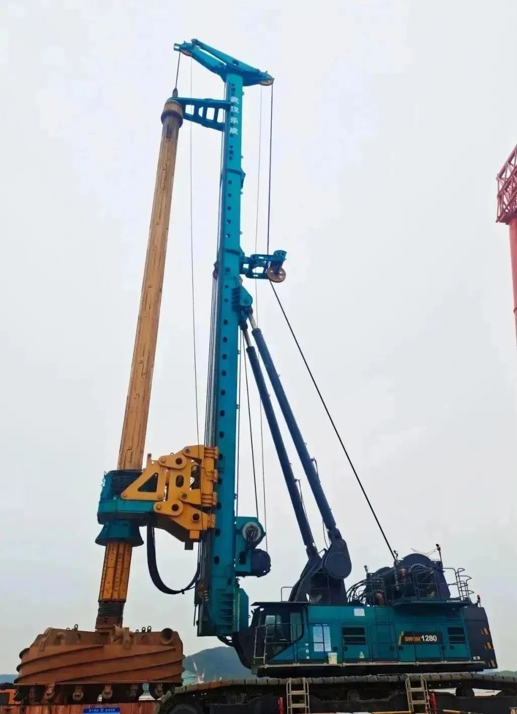 全面告捷！平博在线智能超级旋挖钻机圆满完成甬舟铁路西堠门公铁两用大桥桩基施工任务