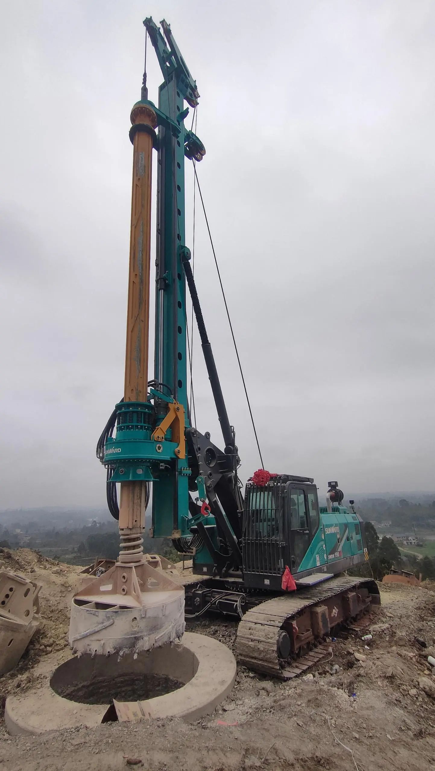 持续火热交付!平博在线智能SWDM190JN旋挖钻机备受全国各地客户青睐