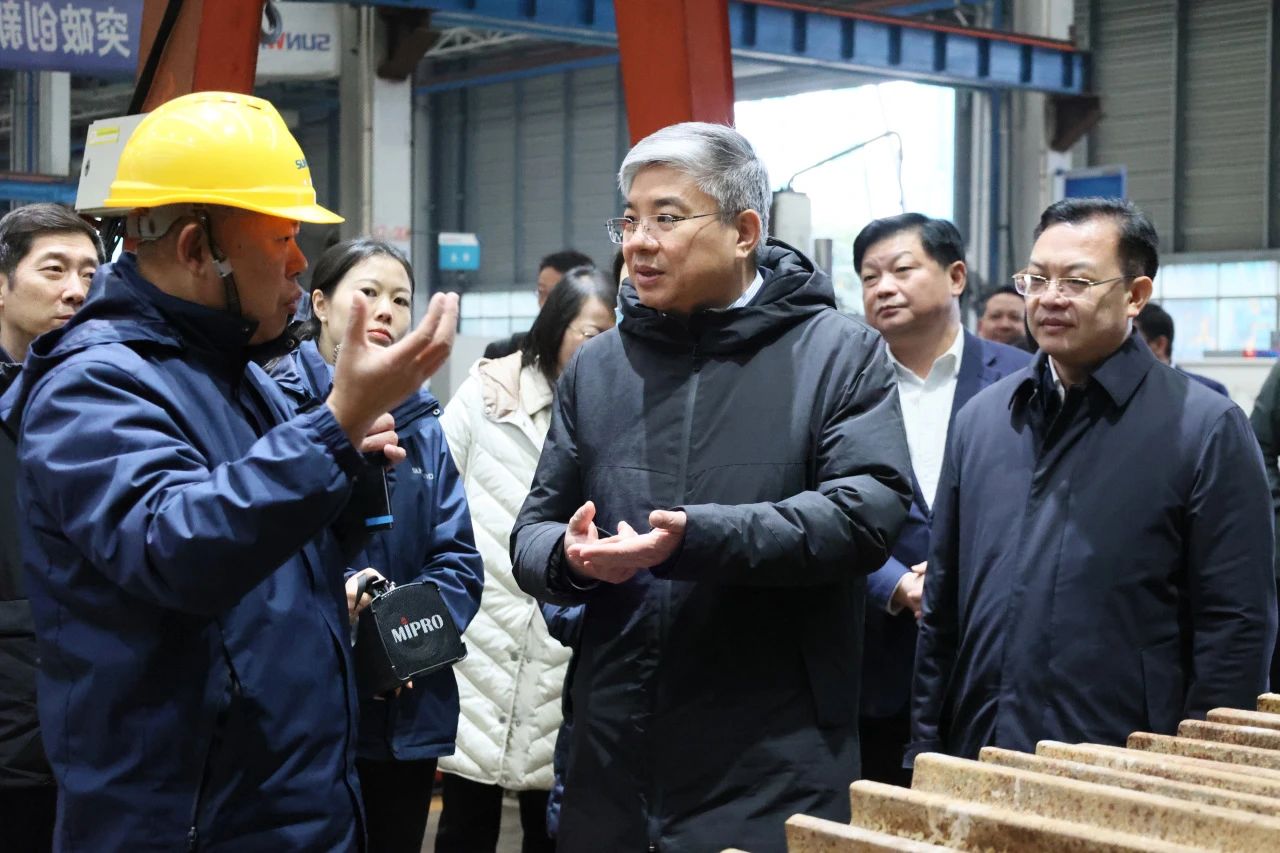 商务部部长助理唐文弘调研平博在线智能