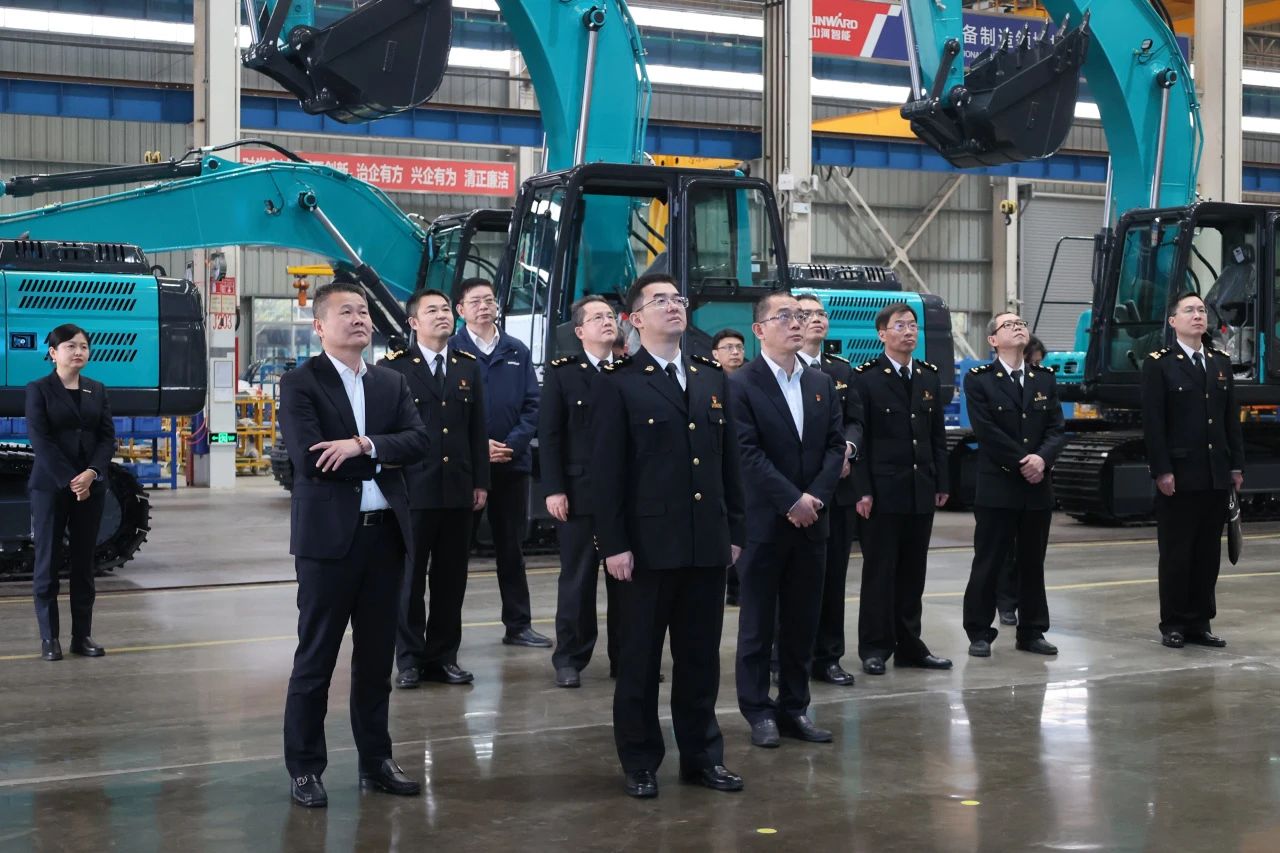 长沙海关党委书记、关长沈大为调研平博在线智能