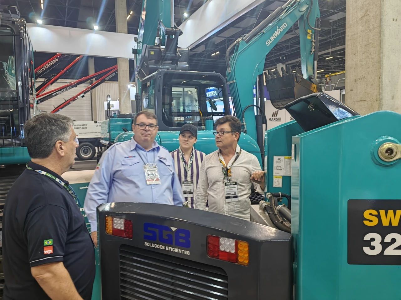 展出设备销售一空!平博在线智能亮相2024巴西矿业展览会!