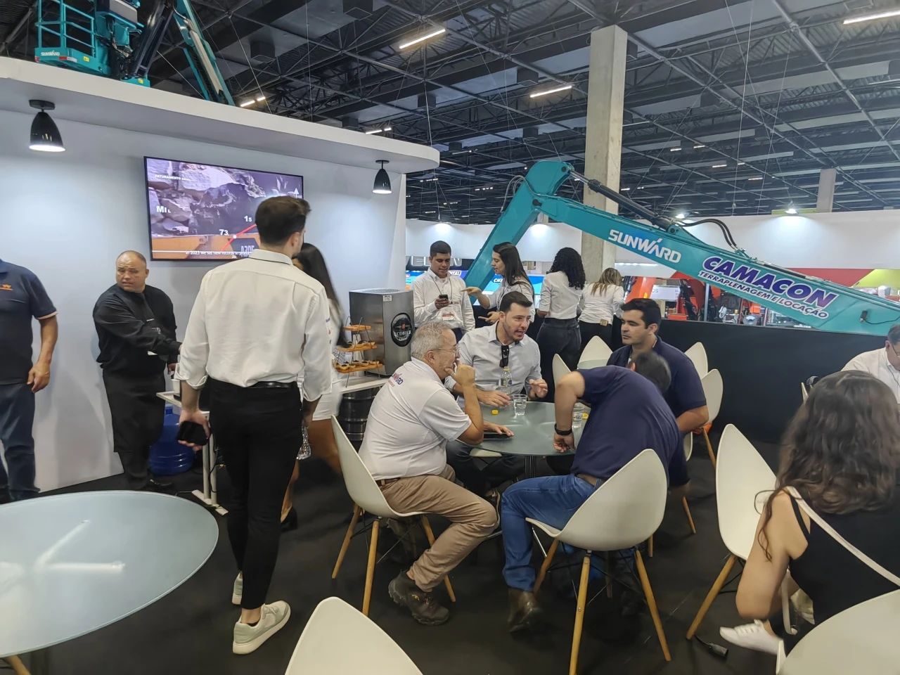 展出设备销售一空!平博在线智能亮相2024巴西矿业展览会!