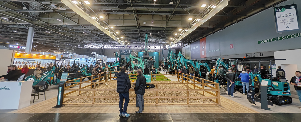 赢战INTERMAT 2024!平博在线智能土方机械深耕全球高端市场