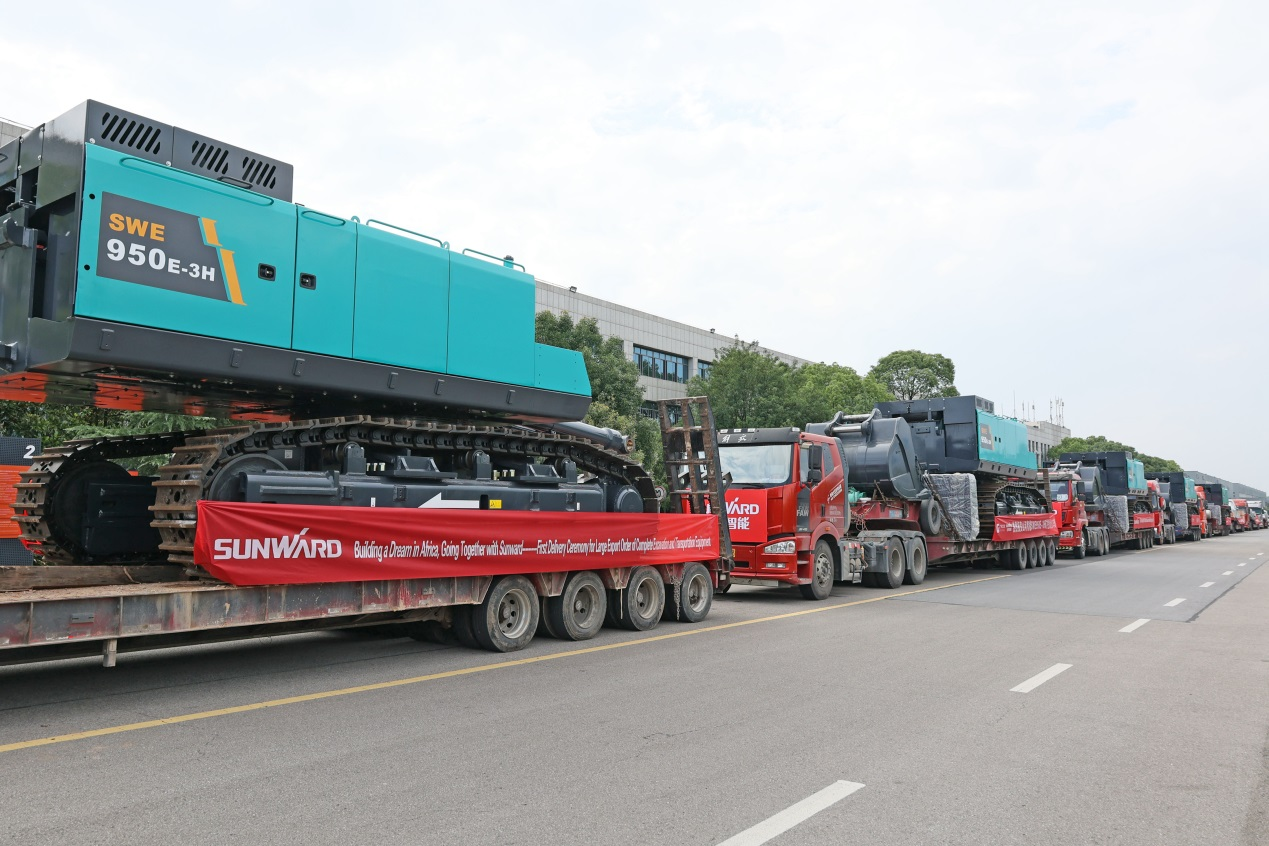 超亿元订单批量发货 平博在线智能筑梦非洲再结硕果