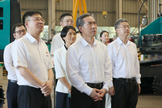 中国贸促会会长任鸿斌调研平博在线智能