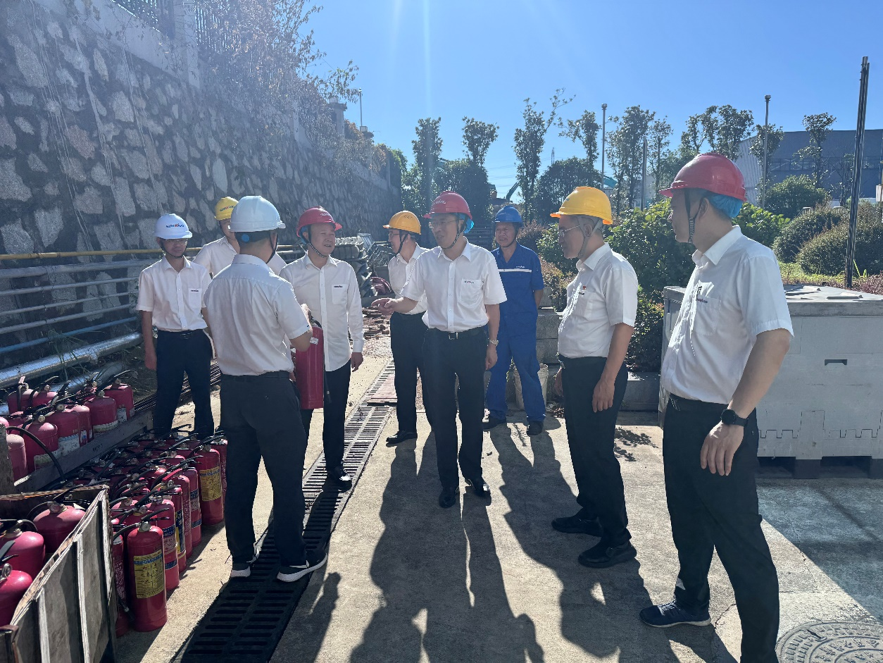 战高温，保安全--平博在线智能开展高温防暑专项安全检查