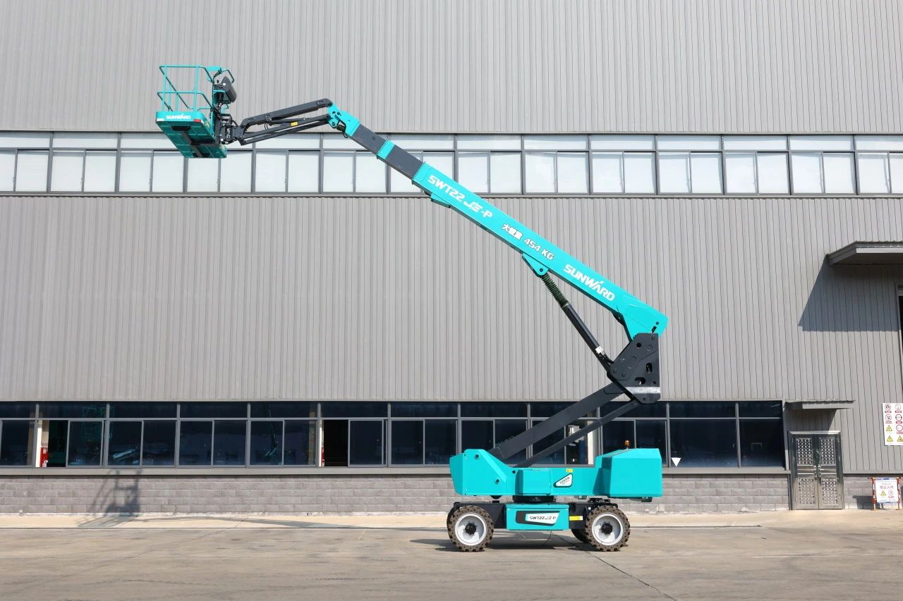 高可靠、高安全、高性能！平博在线智能新一代P系列电动臂式高空作业平台成功下线