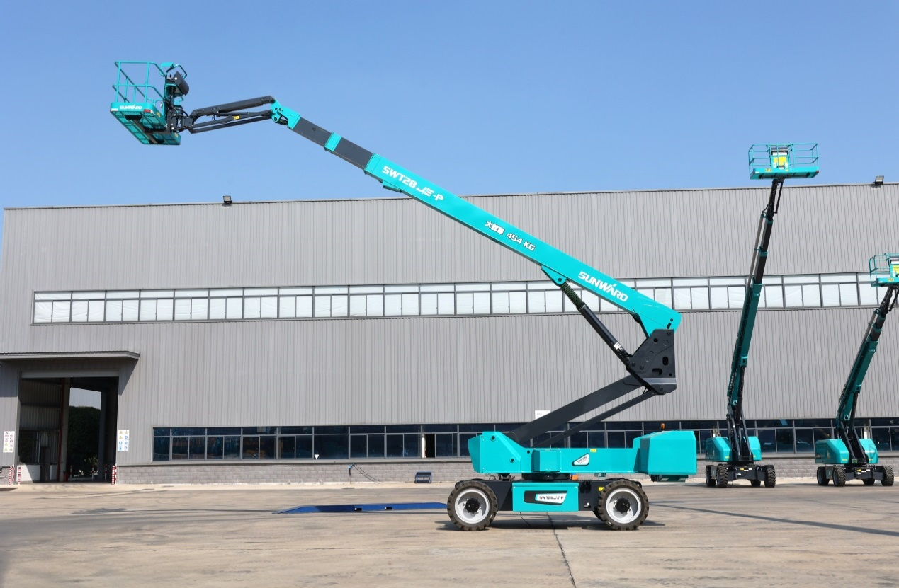 高可靠、高安全、高性能！平博在线智能新一代P系列电动臂式高空作业平台成功下线