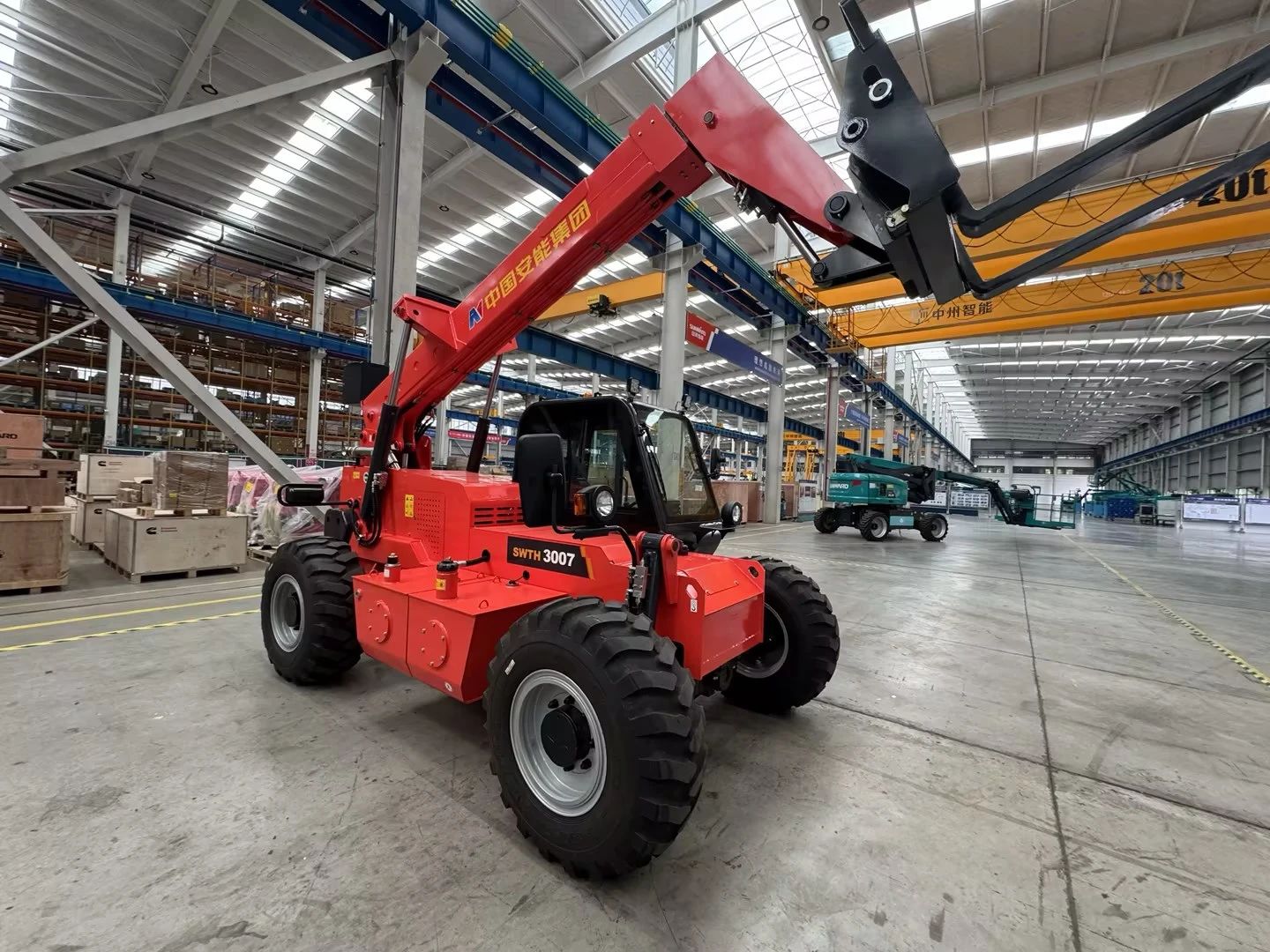 应运而生，“急”速响应！平博在线智能伸缩臂叉装车进军应急救援领域