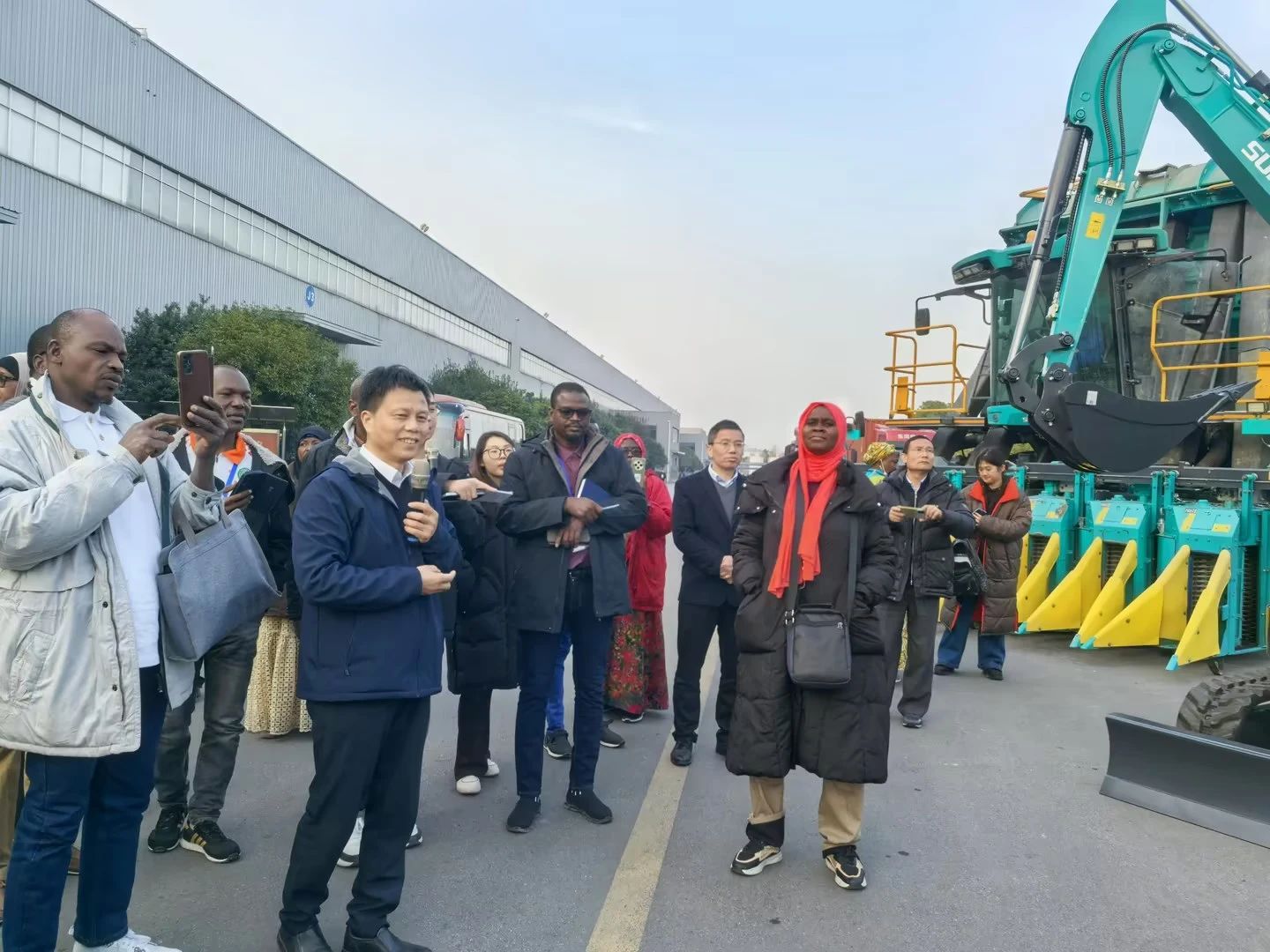 尼日尔农业管理和技术研修班调研平博在线智能