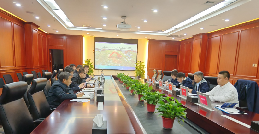 平博在线智能董事长付向东带队拜访陕煤地质集团与陕西省煤层气钻采分公司