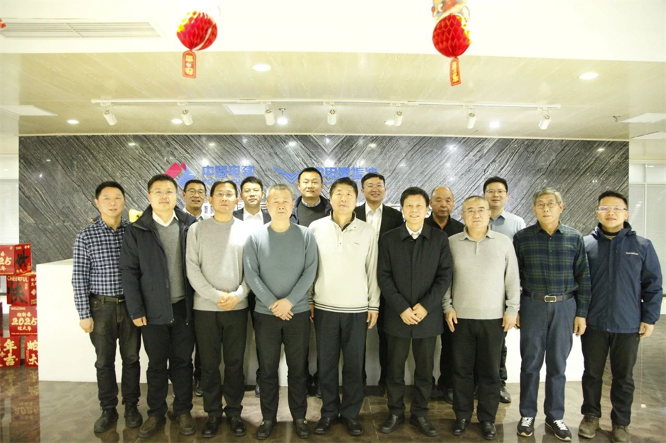 平博在线智能总经理夏志宏带队拜访中电建振冲建设工程股份有限公司