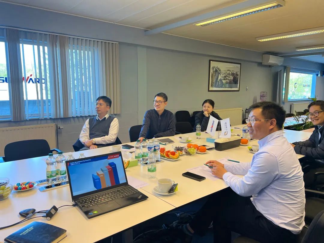 平博在线智能董事长付向东带队赴欧洲子公司考察调研