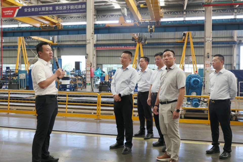 共商合作,建华控股有限公司董事长汪贵华到访平博在线智能