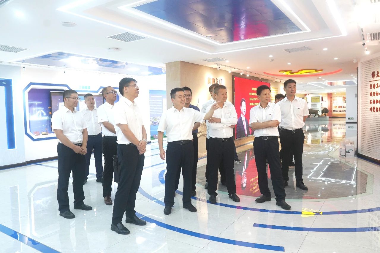 平博在线智能董事长付向东率队拜访广东水电二局，深化合作共谋发展