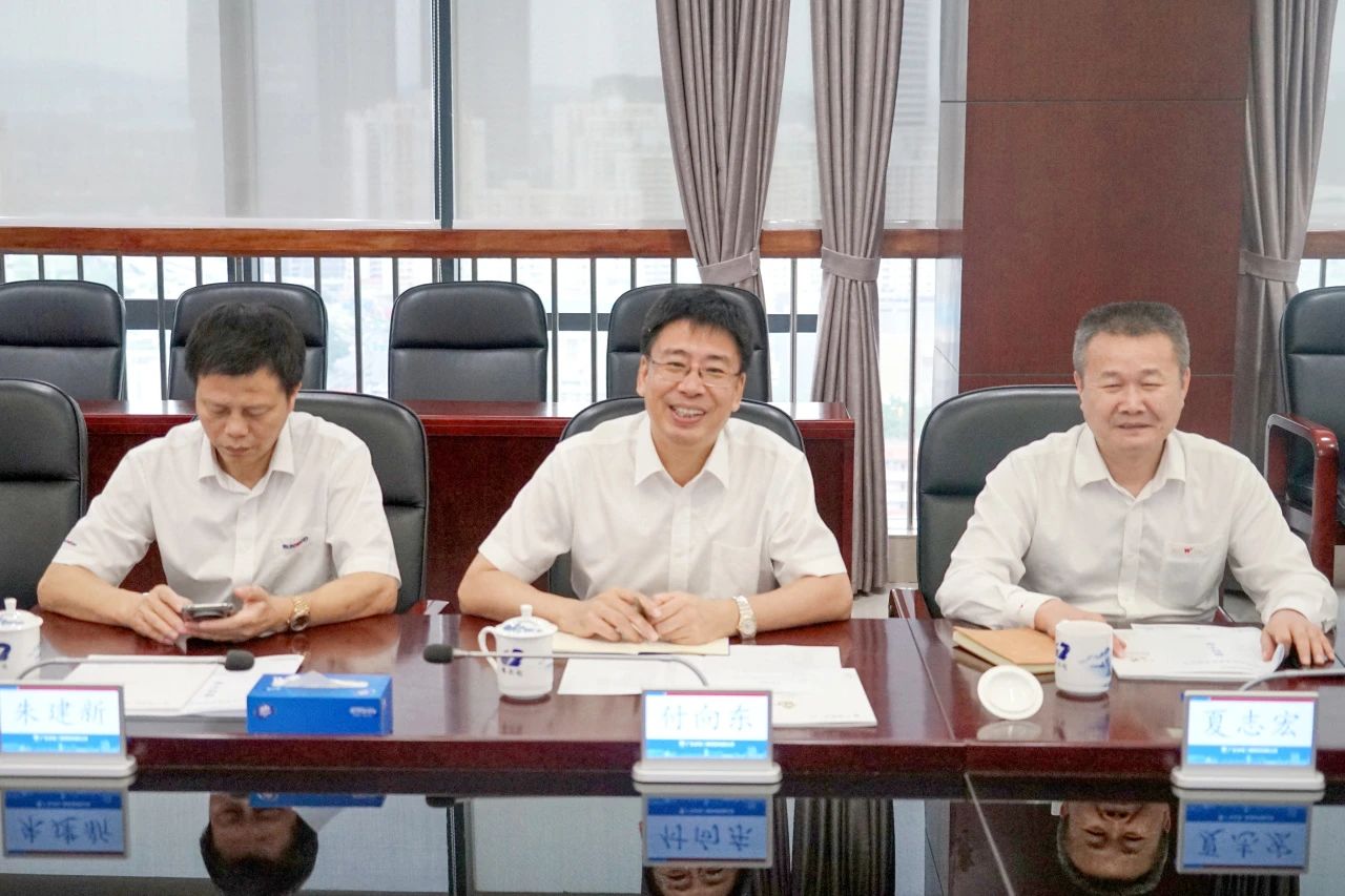 平博在线智能董事长付向东率队拜访广东水电二局，深化合作共谋发展